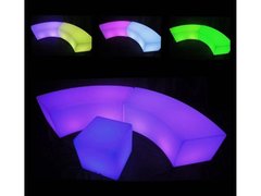Sofa LED modulara, iluminata RGB